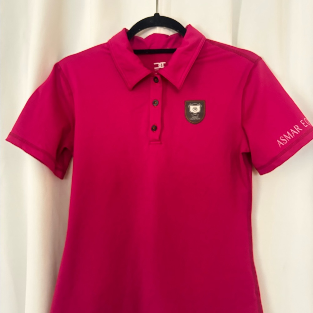 Noel Asmar Pink Short Sleeve Polo